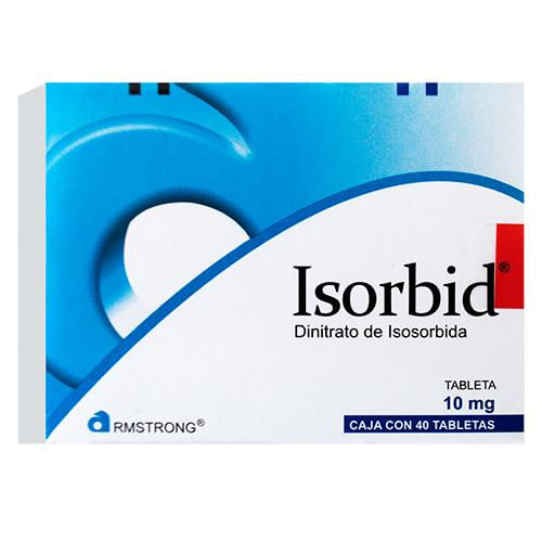 Isorbid 10 Mg Con 40 Tabletas