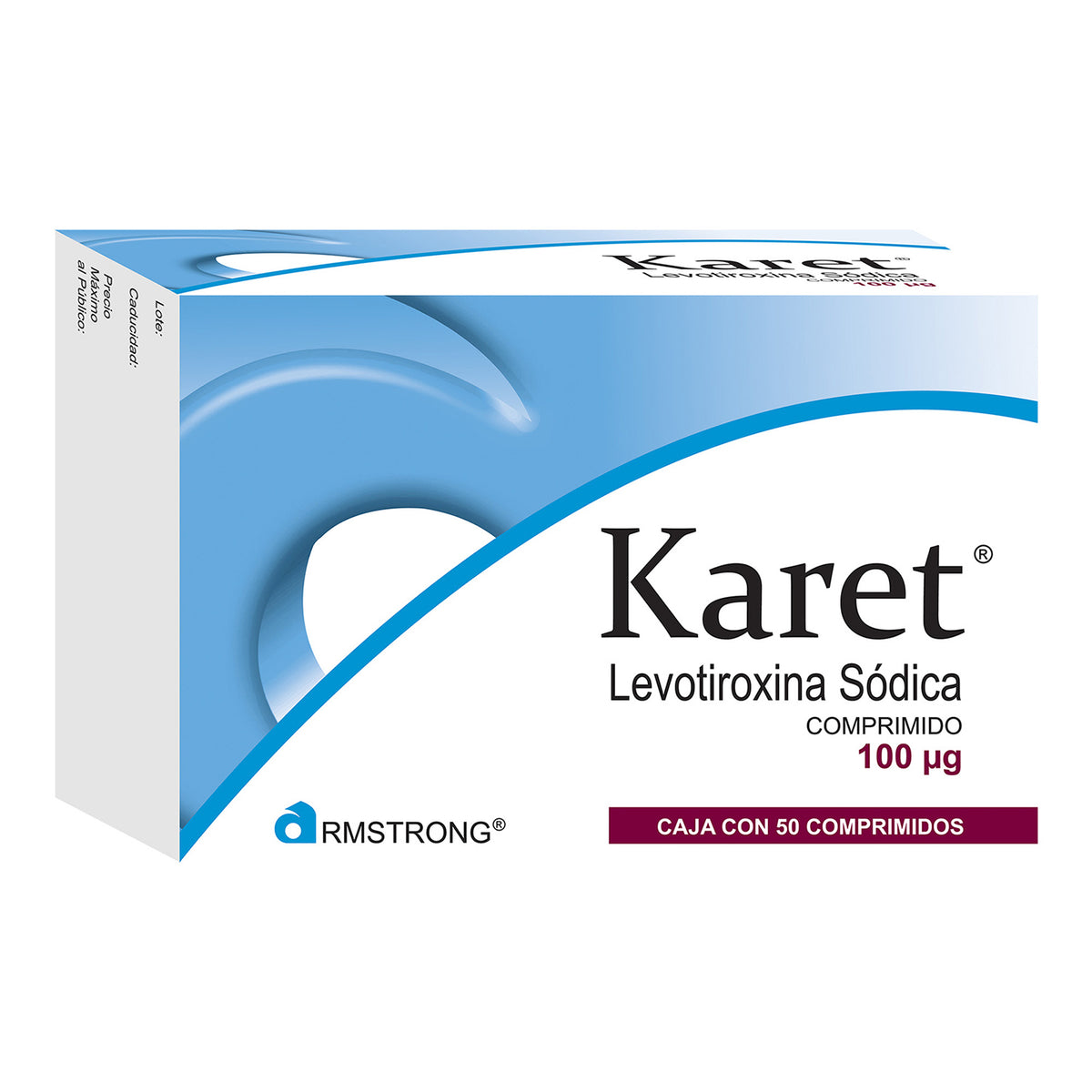 Karet 100 Mg Comprimidos 50