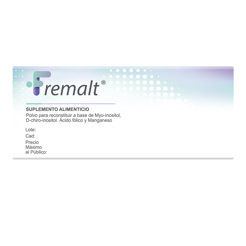 Fremalt Suplemento Alimenticio Cero Azucar Con 30 Sobres