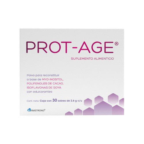 Prot-Age Suplemento Alimenticio Con 30 Sobres 2.6 G C/U