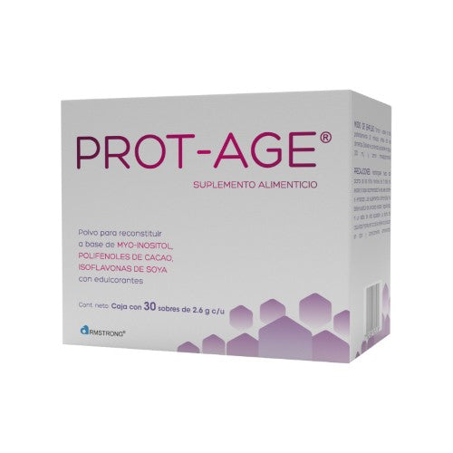 Prot-Age Suplemento Alimenticio Con 30 Sobres 2.6 G C/U