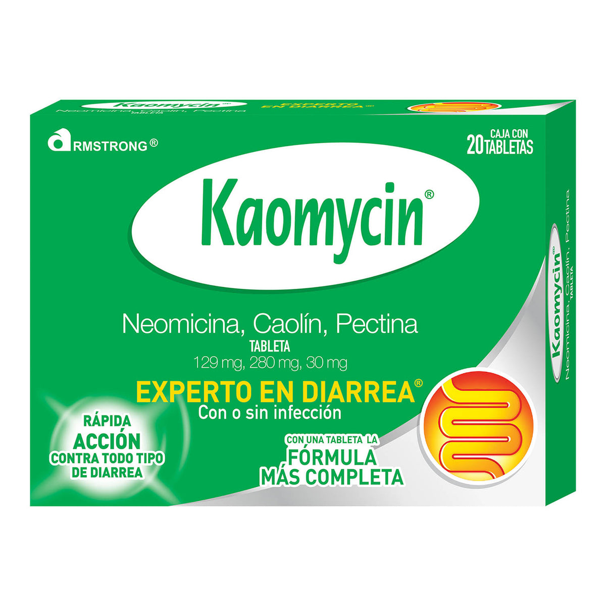 Kaomycin Tabletas Con 20