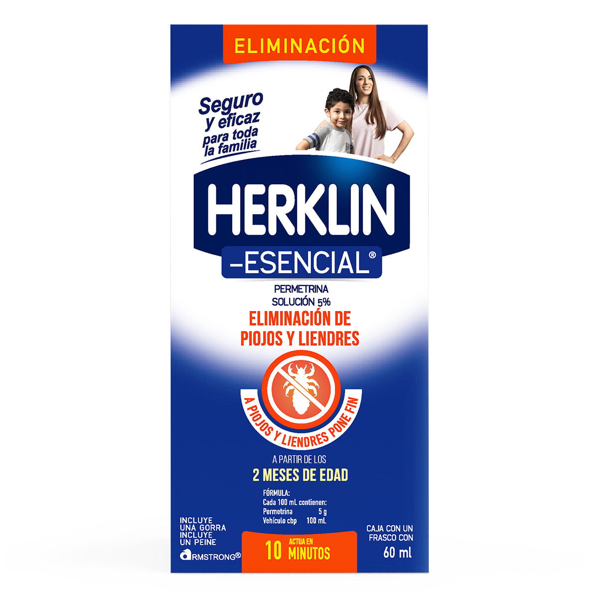 Her-Klin Novo 2000 Shampoo 60 Mililitros