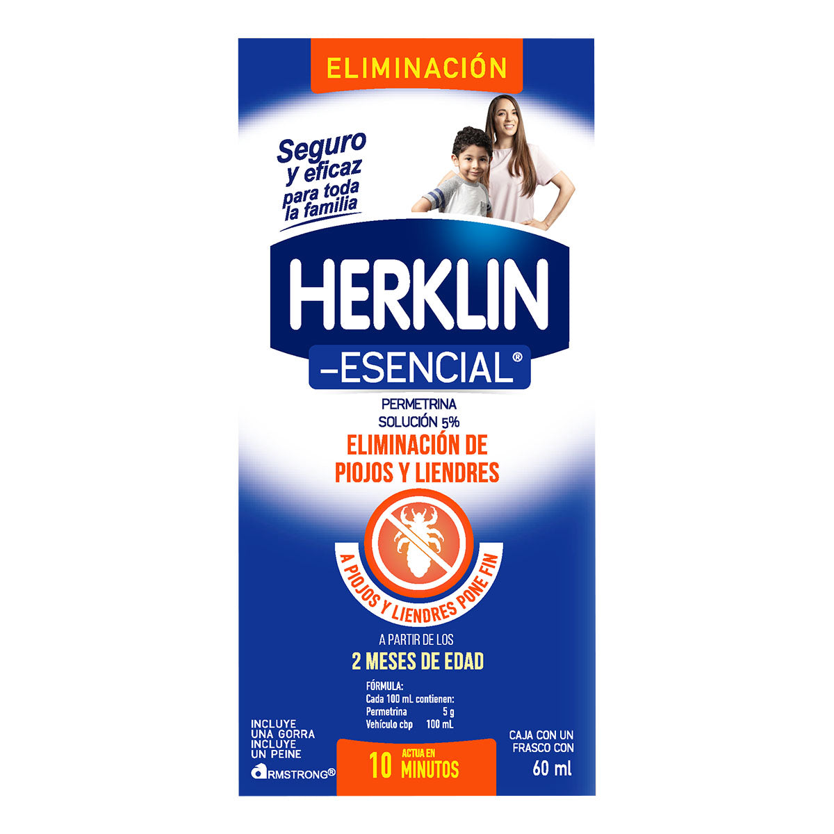 Her-Klin Novo 2000 Shampoo 60 Mililitros