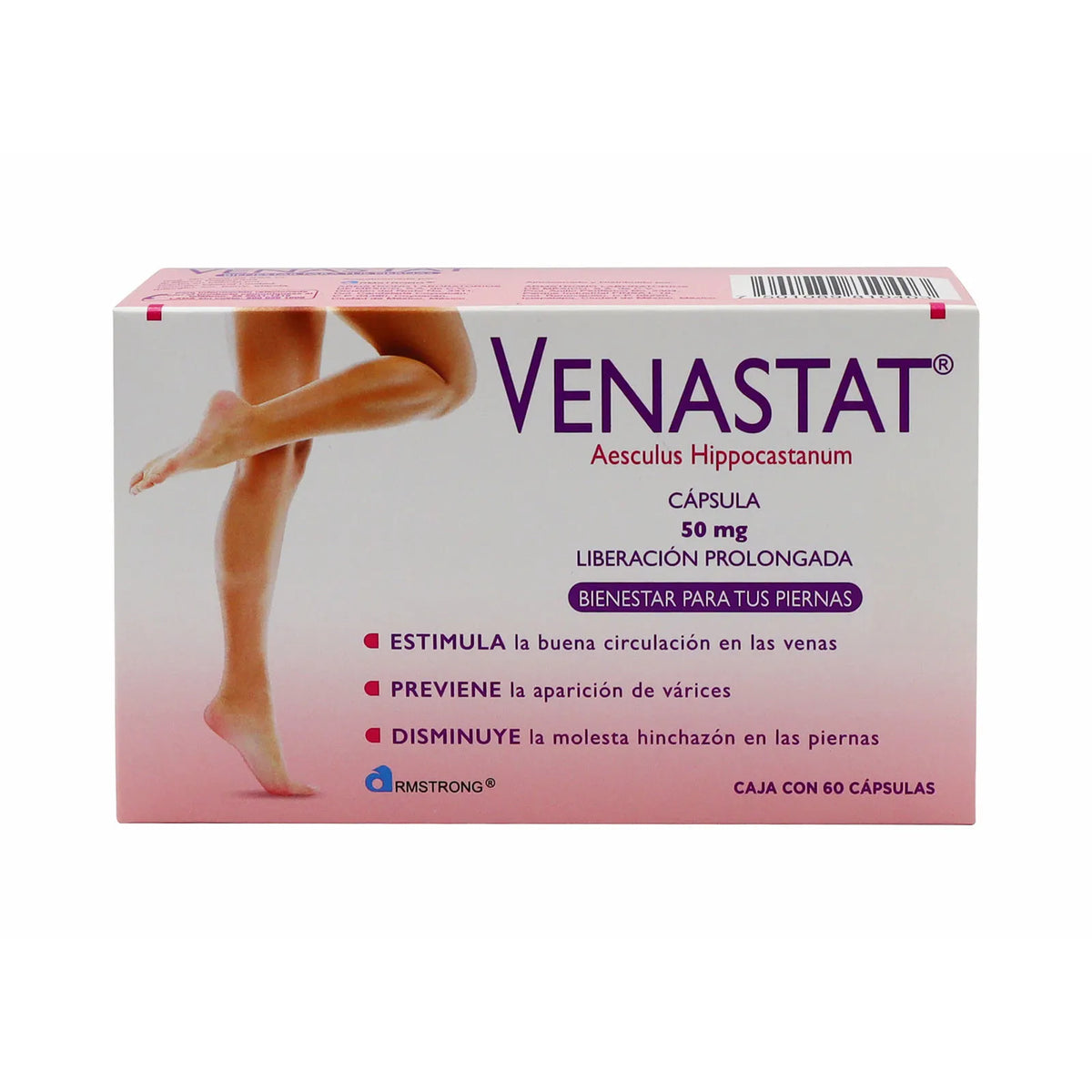 Venastat 50 Mg Lib Prolong Con 60 Capsulas