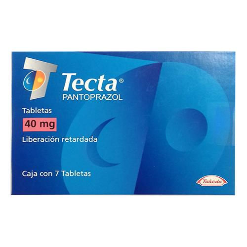 Tecta 40 Mg Con 7 Tabletas Capa Enterica