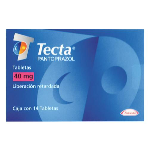 Tecta 40 Mg Con 14 Tabletas Capa Enterica