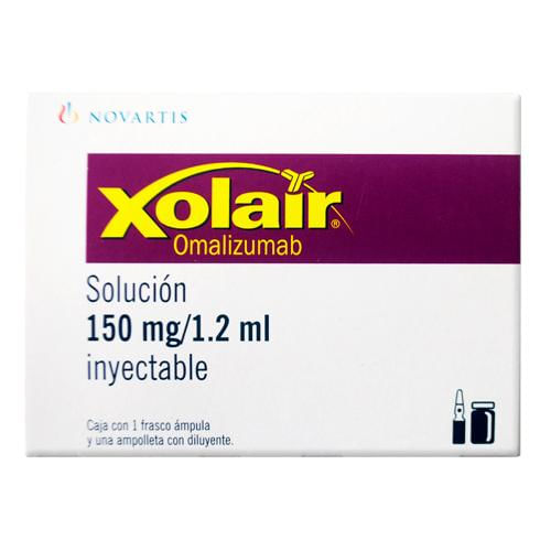 Xolair 150 Mg Frasco Ampula 1.2 Ml