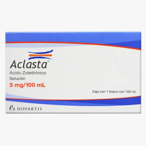 Aclasta 5 Mg Frasco 100 Ml (Acido Zoledronico)