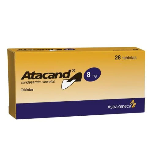 Atacand 8 Mg Con 28 Tabletas