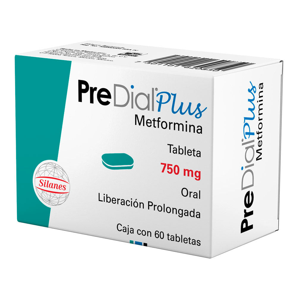 Predial-Plus Lp 750 Mg 60 Tabletas