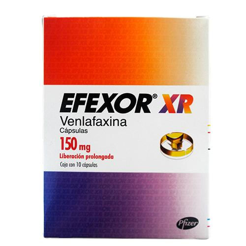 Efexor-Xr 150 Mg Con 10  Capsulas