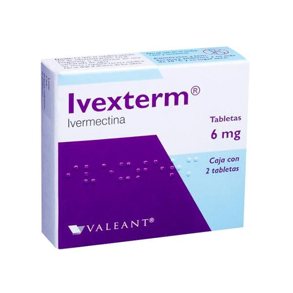 Ivexterm 6 Mg Con 2 Tabletas