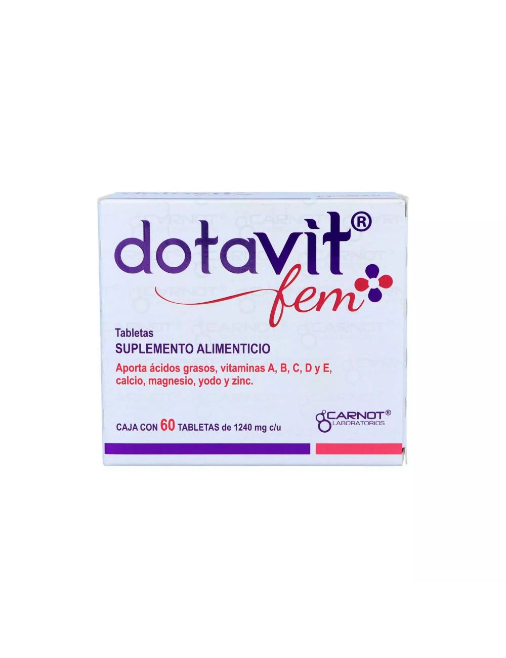 Dotavit Fem Suplemento Alimenticio Con 60 Tabletas