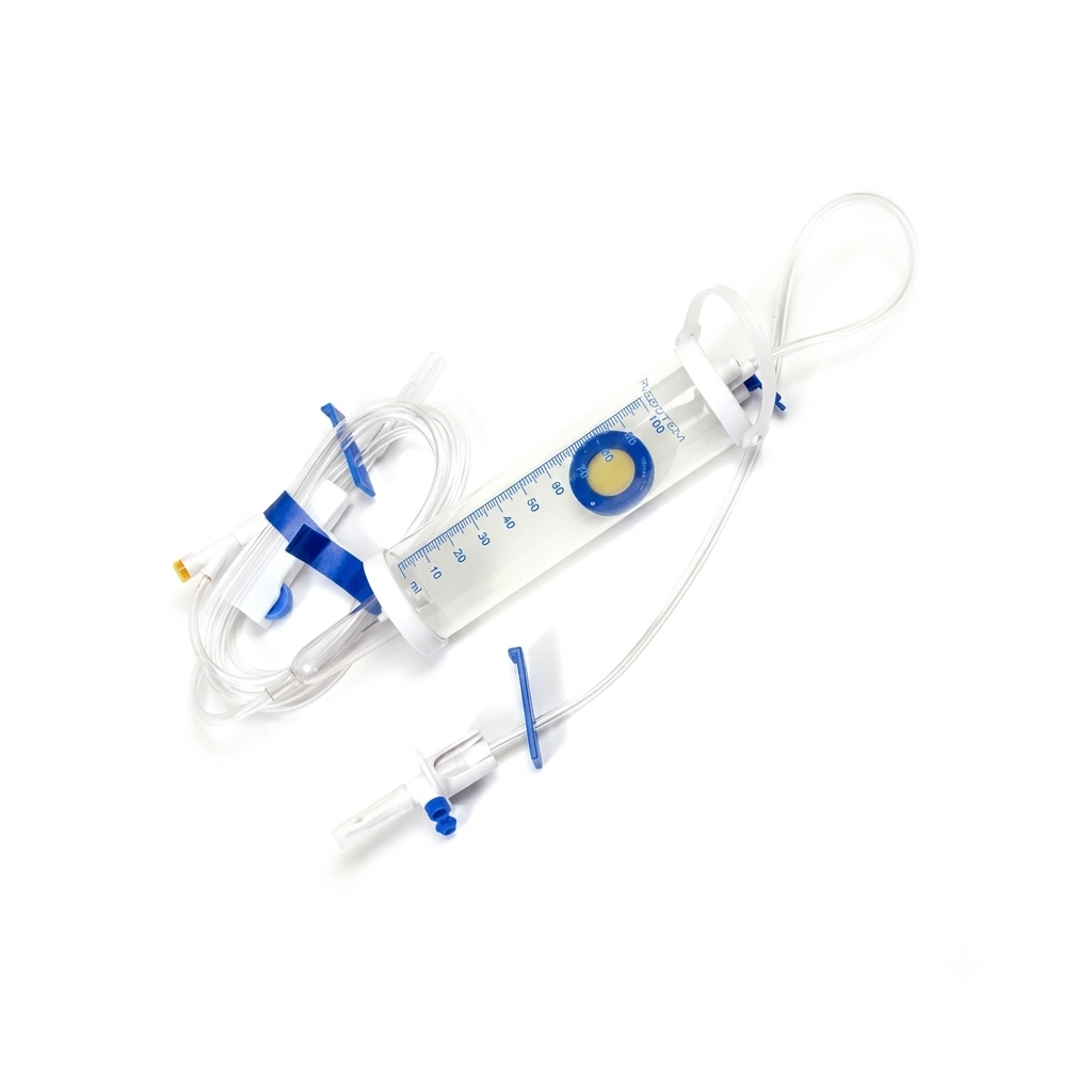 Metriset/Equipo Para Venoclisis Con Medidor De Volumen 100 Ml Flebotek