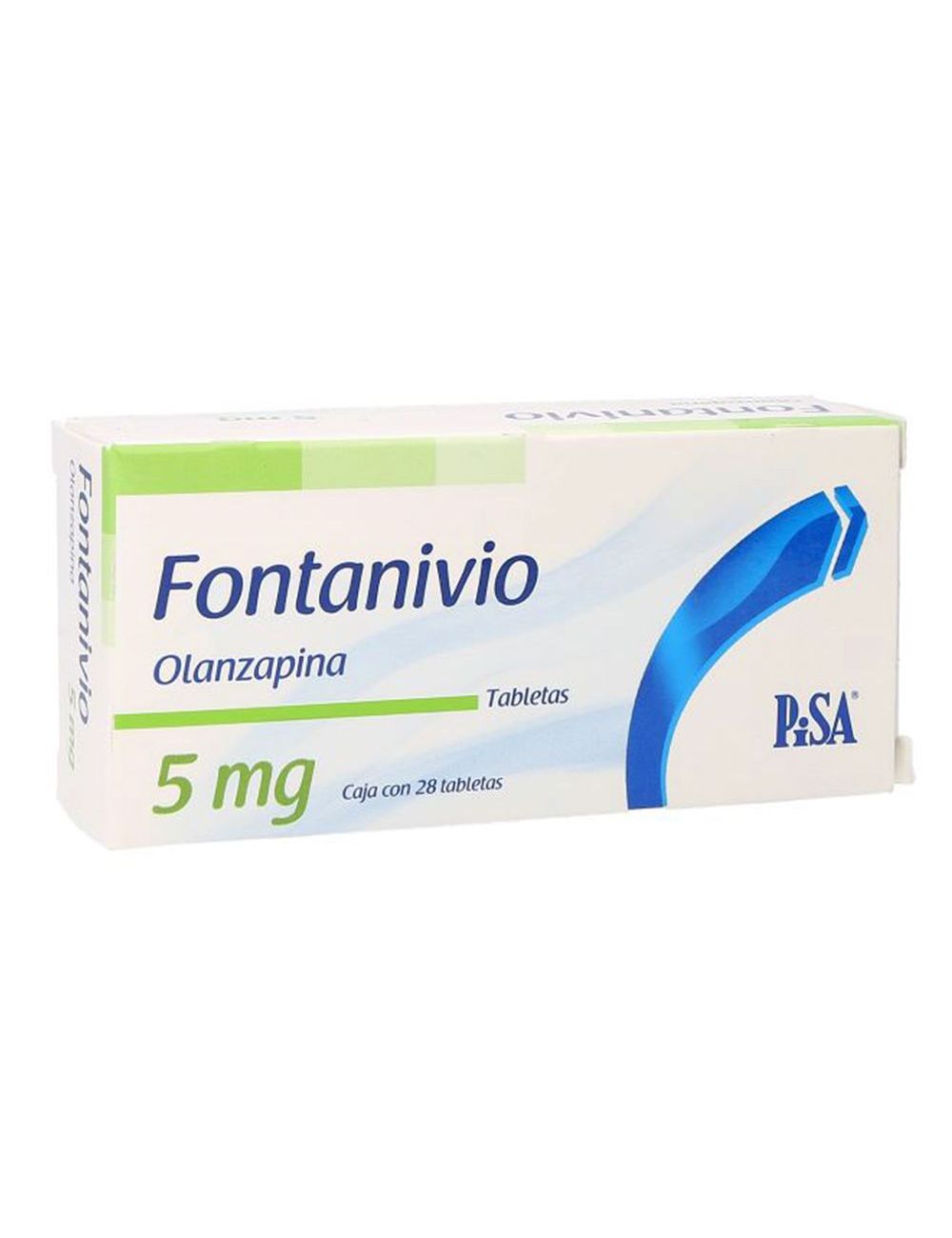 Fontanivio (Olanzapina) 5 Mg Con 28 Tabletas