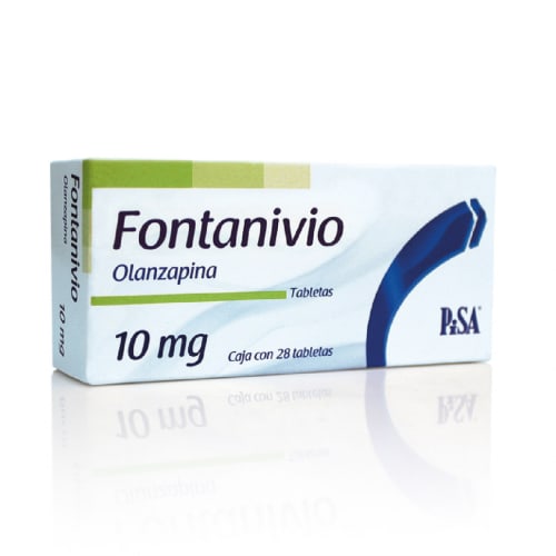 Fontanivio (Olanzapina) 10 Mg Con 28 Tabletas