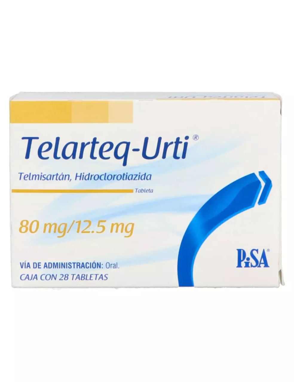 Telarteq-Urti 80/12.5 Mg Con 28 Tabletas