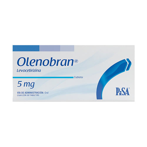 Olenobran 5 Mg Con 30 Tabletas