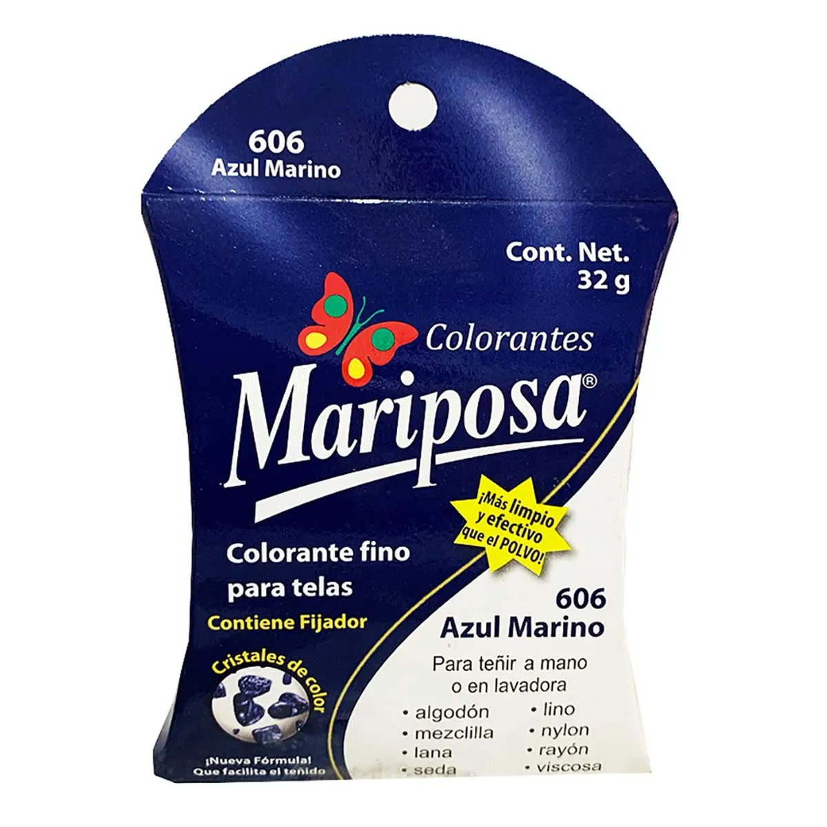 Colorante Mariposa Crist Azulmar606 32 G