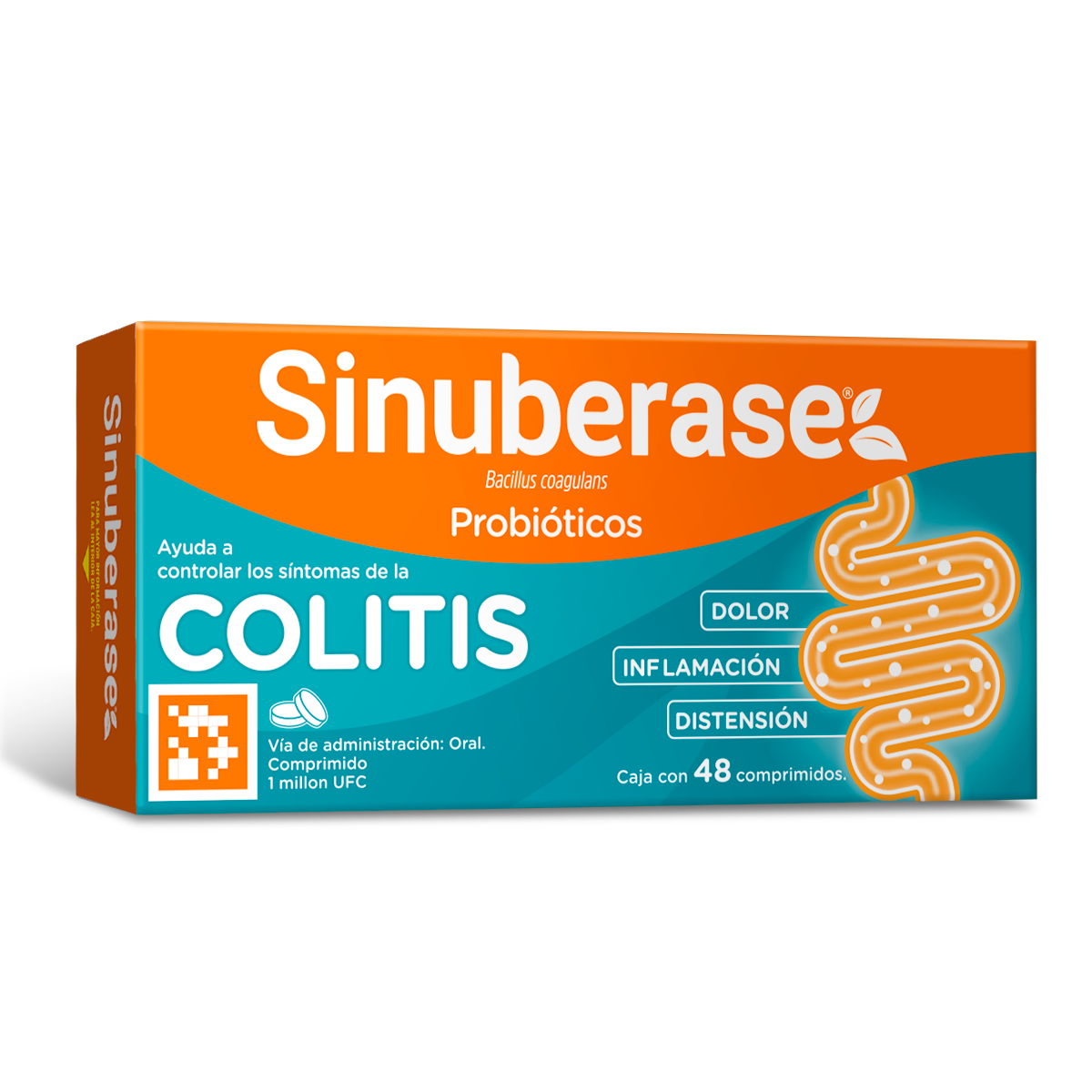 Sinuberase Comprimidos Con 48