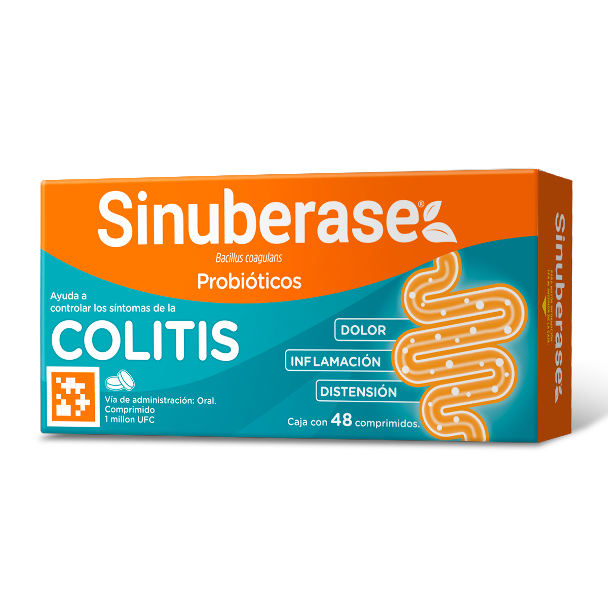 Sinuberase Comprimidos Con 48