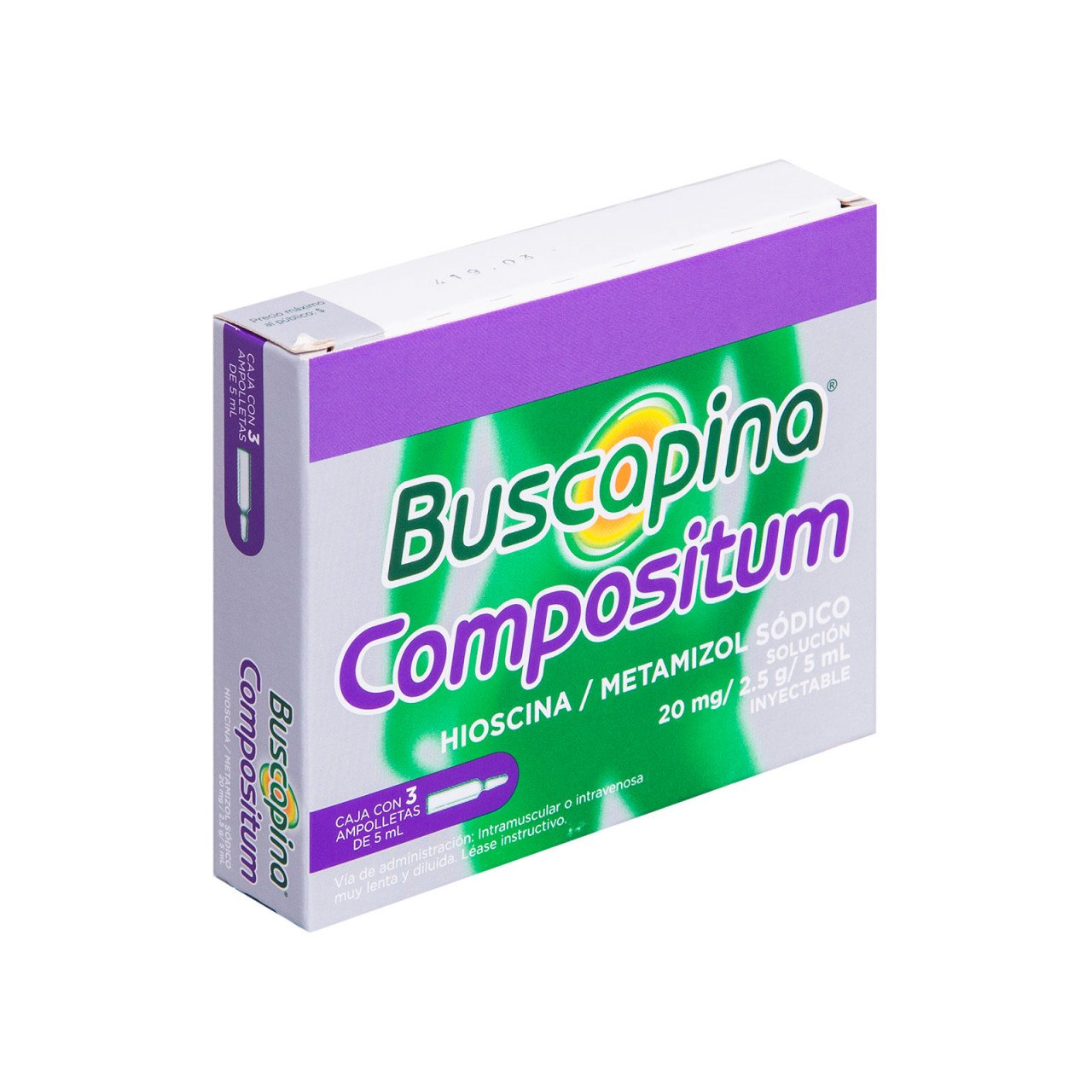 Buscapina Compocitum Ampolletas 3 X 5 Ml