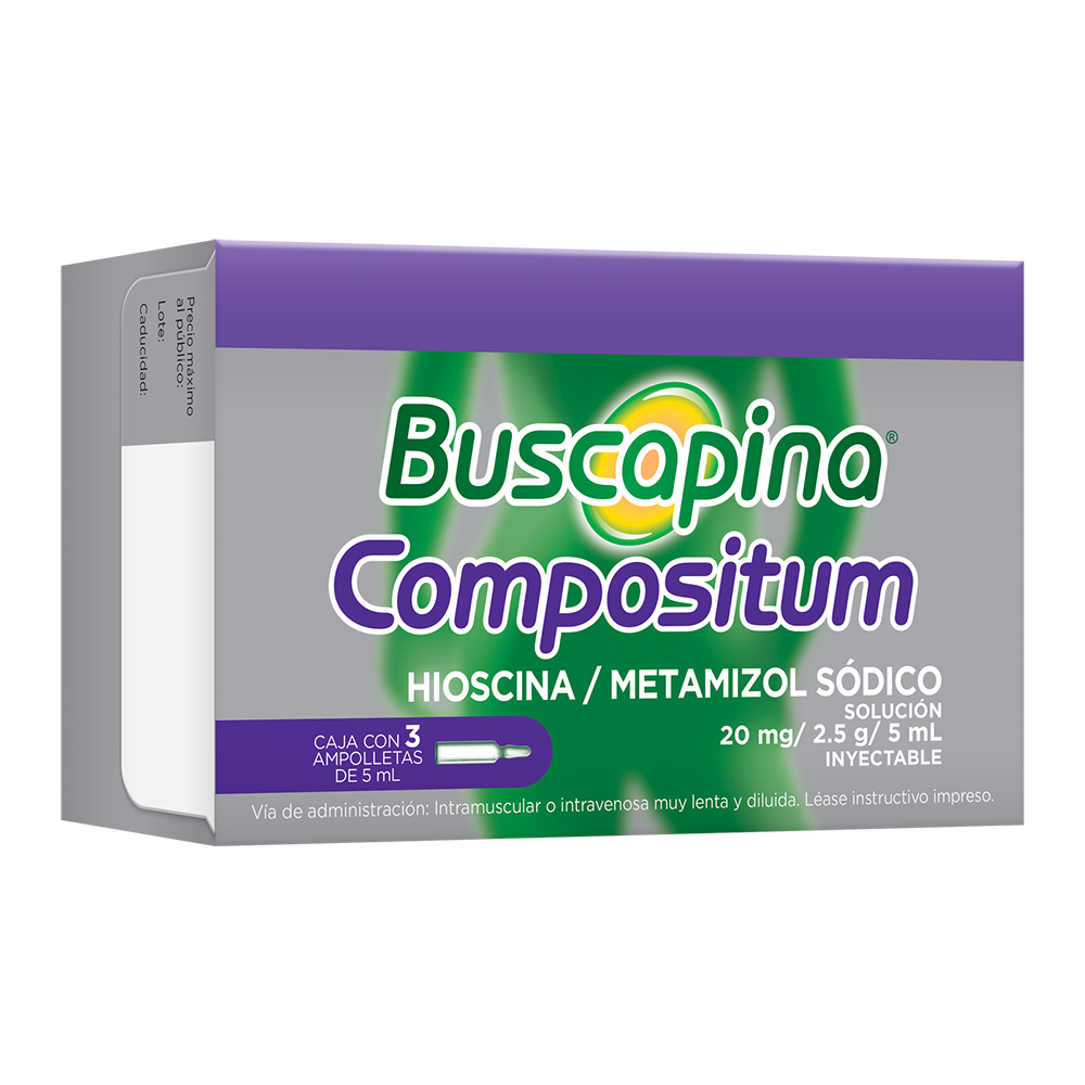 Buscapina Compocitum Ampolletas 3 X 5 Ml