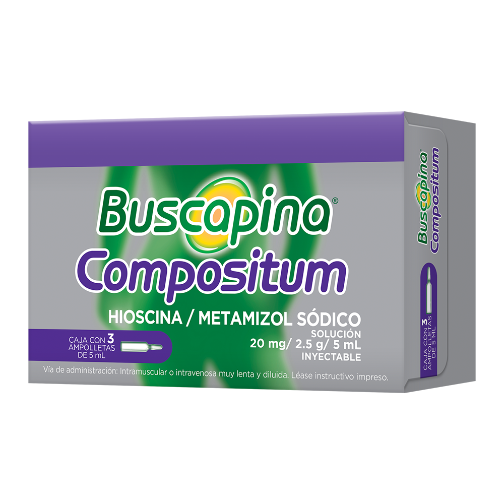 Buscapina Compocitum Ampolletas 3 X 5 Ml