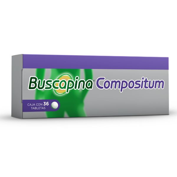 Buscapina Compuesta 10/250 Mg Con 36 Tabletas