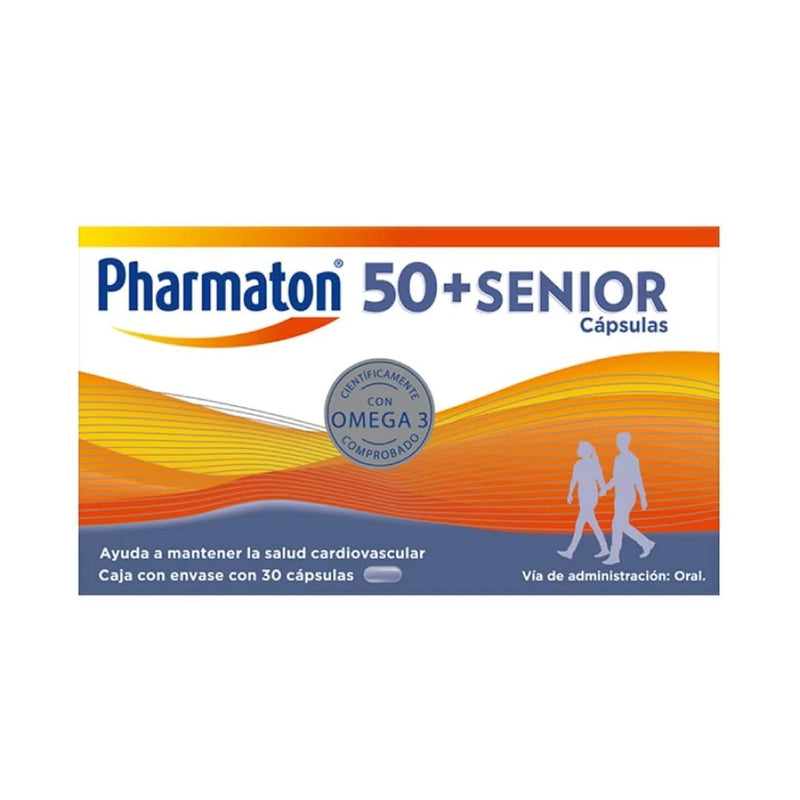 Pharmaton 50 250 Mg Senior Con 30 Capsulas