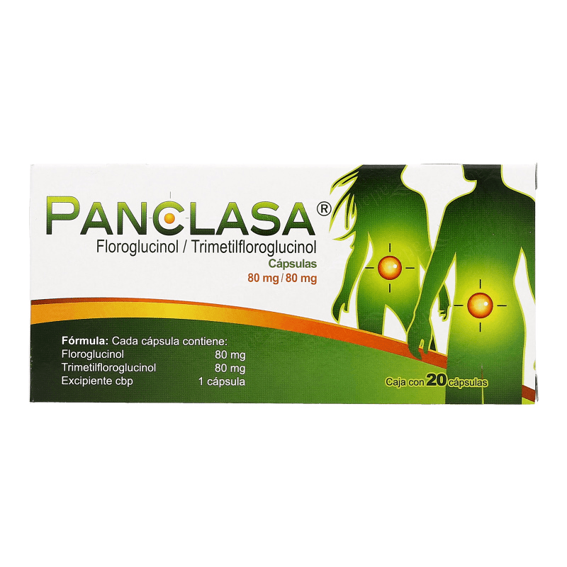 Panclasa 80/80 Mg Capsulas 20