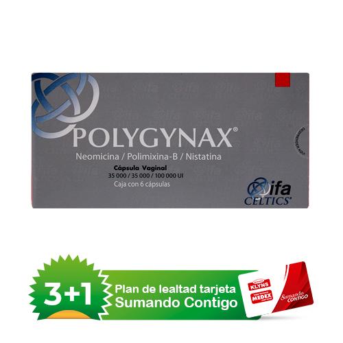 Polyginax Ovulos Vaginales Con 6