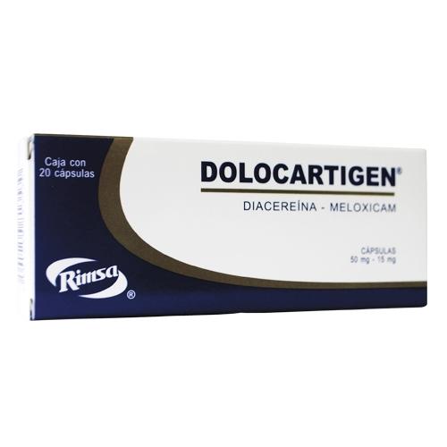 Dolocartigen 50/15 Mg Con 20 Capsulas