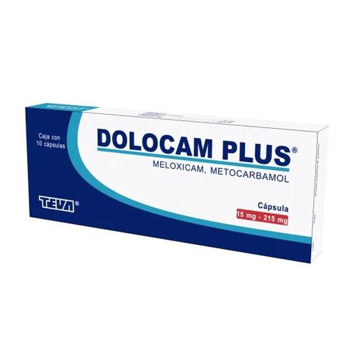 Dolocam-Plus 15/215 Mg Con 10 Capsulas