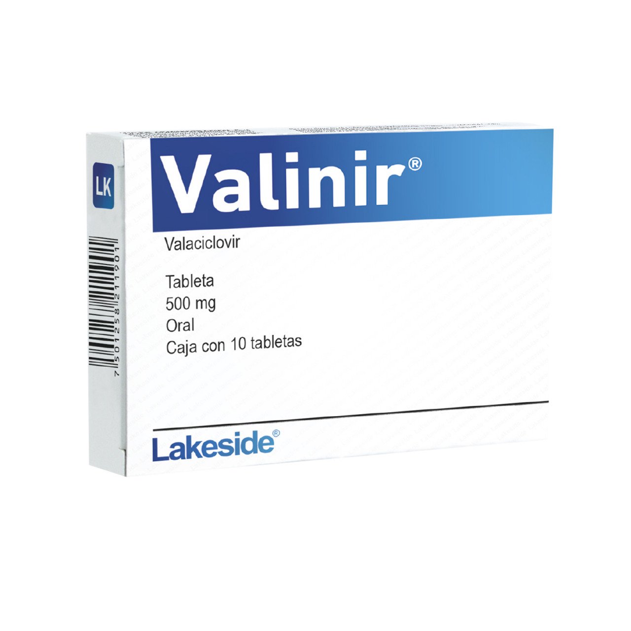 Valinir 500 Mg Con 10 Comprimidos