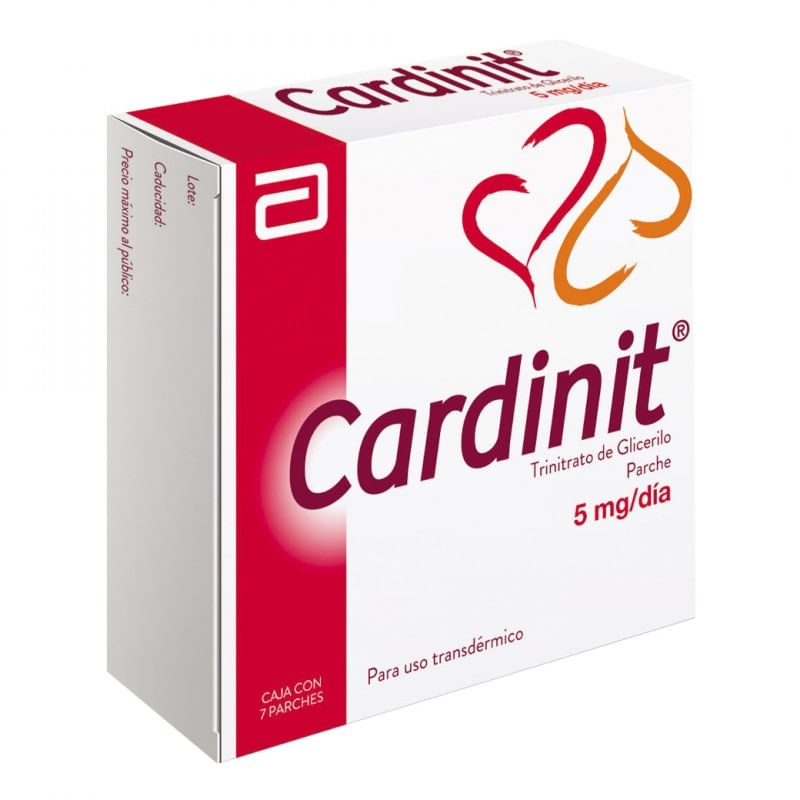 Cardinit 5 Mg 7 Parches