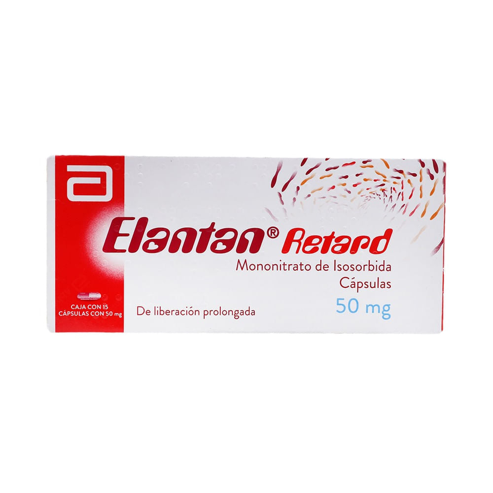 Elantan Retard 50 Mg Con 15 Capsulas