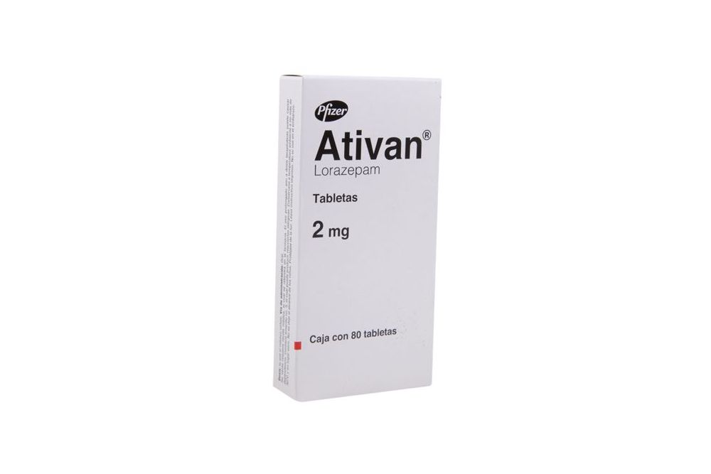 Ativan 2 Mg Con 80 Tabletas