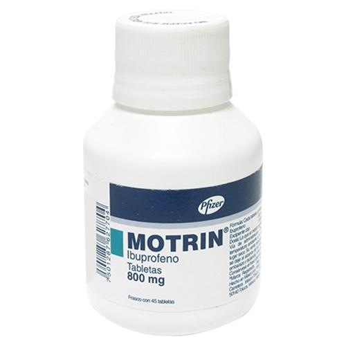 Motrin 800 Mg Con 45 Grageas