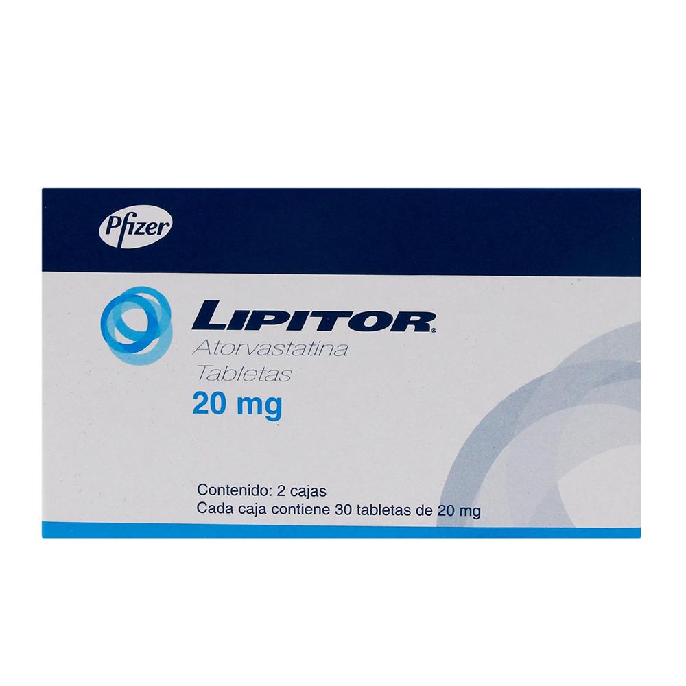 Lipitor 20 Mg Con 30 Tabletas 30 Duopack