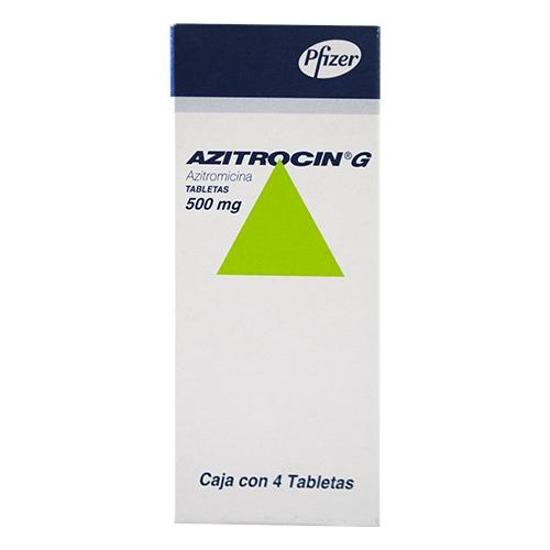 Azitrocin-G 500 Mg Con 4 Tabletas