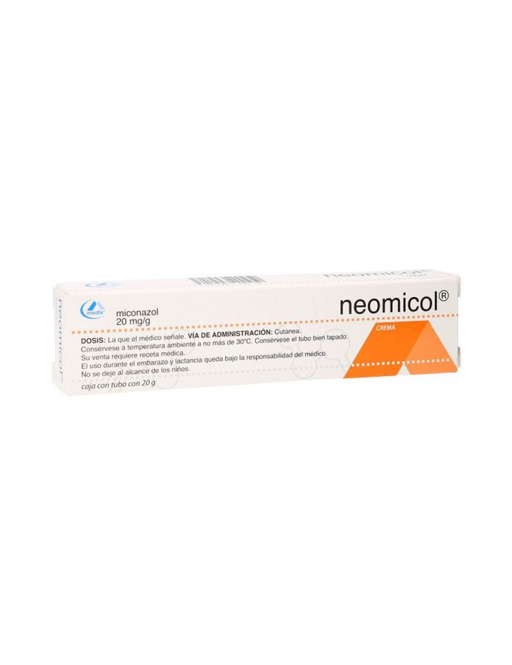 Neomicol 20 Mg/G Crema Con Tubo De 20 Gramos