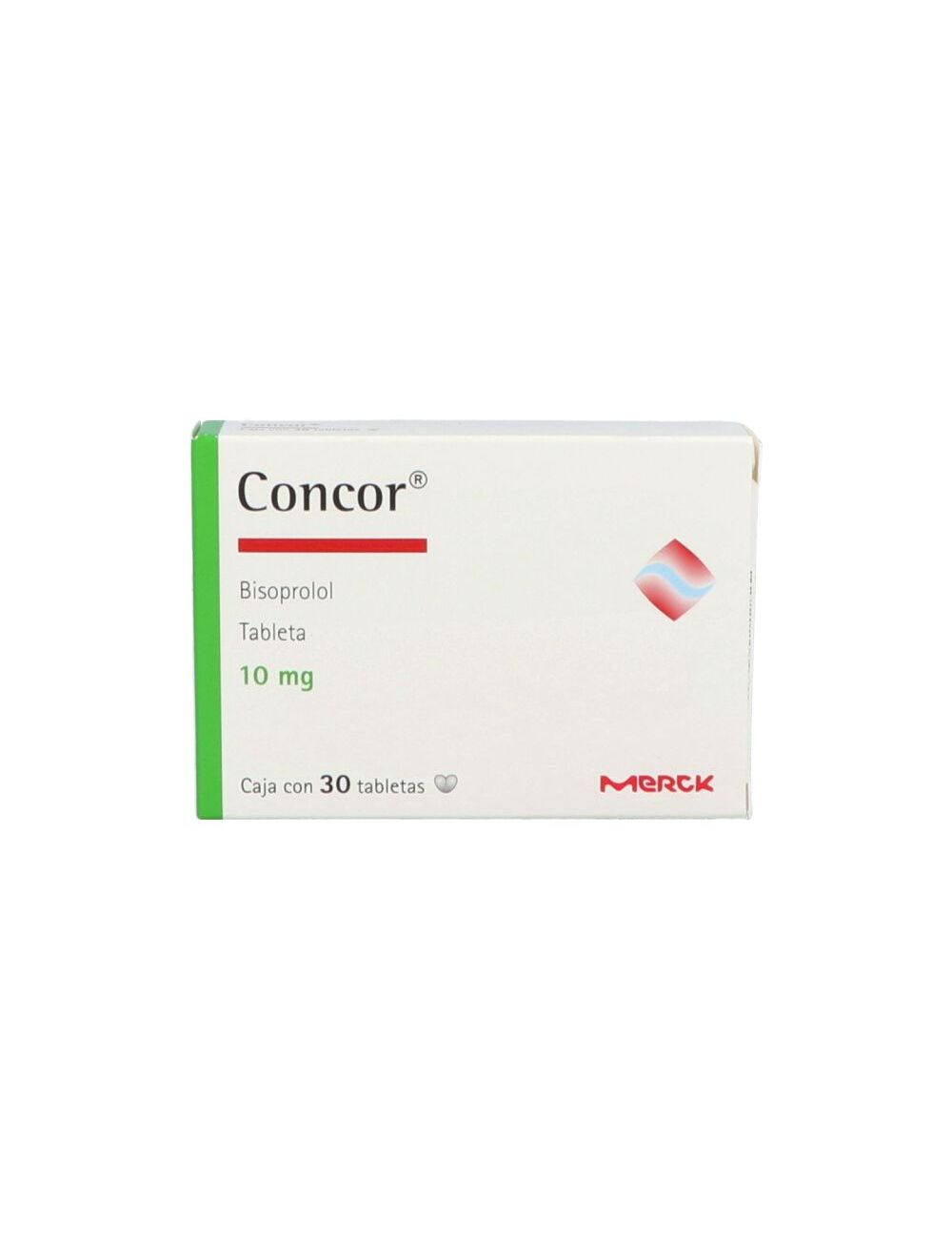 Concor 10 Mg Con 30 Grageas