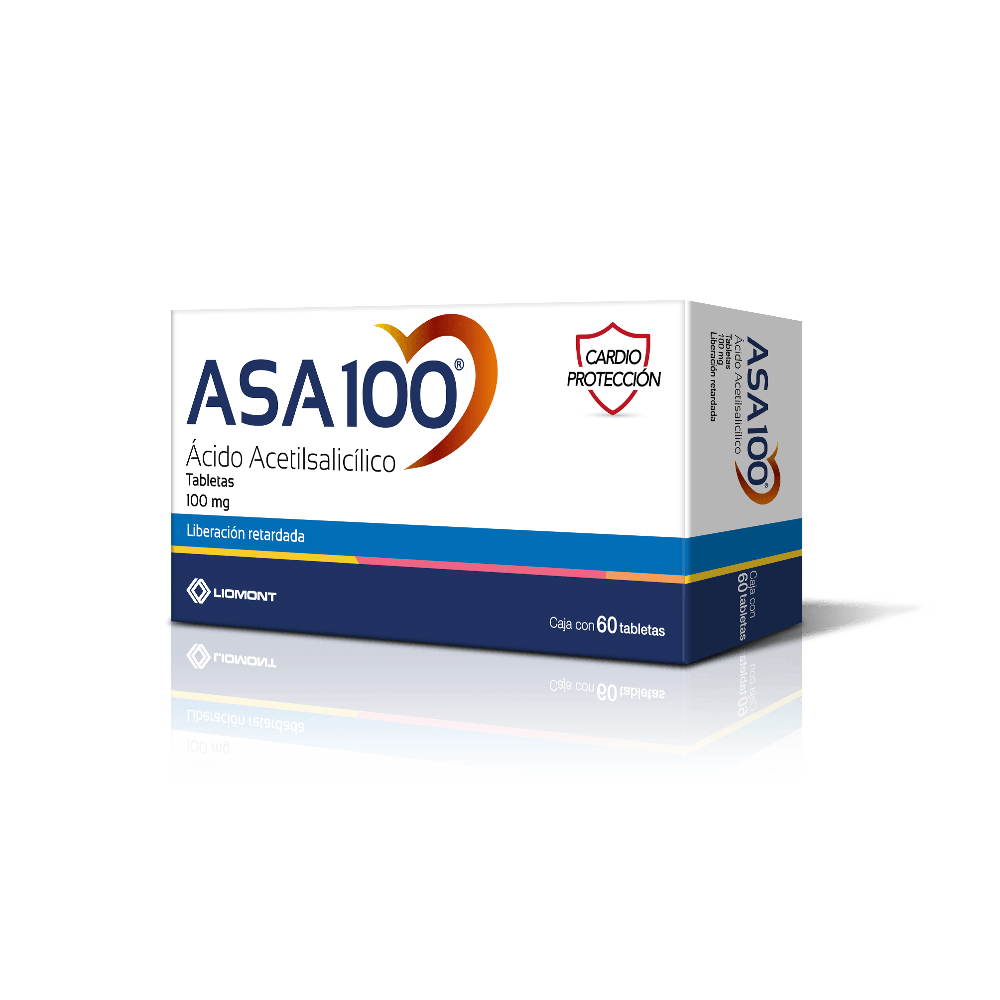 Asa 100 Liberacion Retardada 100 Mg Con 60 Tabletas