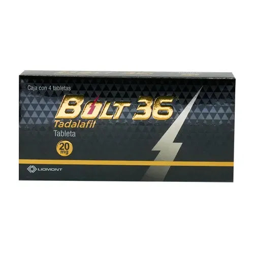 Bolt 36 20 Mg Con 4 Tabletas