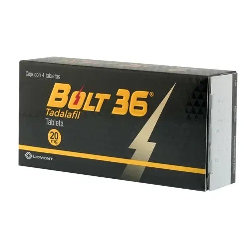 Bolt 36 20 Mg Con 4 Tabletas