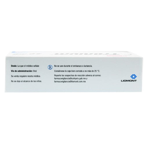 Tronium 40 Mg Con 28 Capsulas