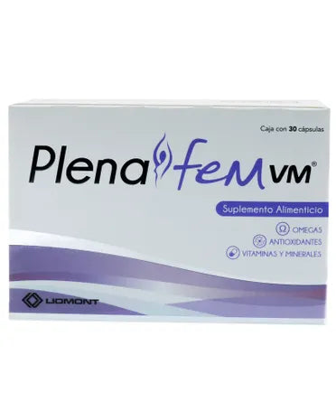 Plenafem Vm Con 30 Capsulas Suplemento Alimenticio