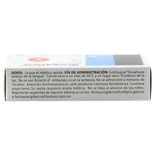 Supradol Sublingual 30 Mg Con 8 Tabletas